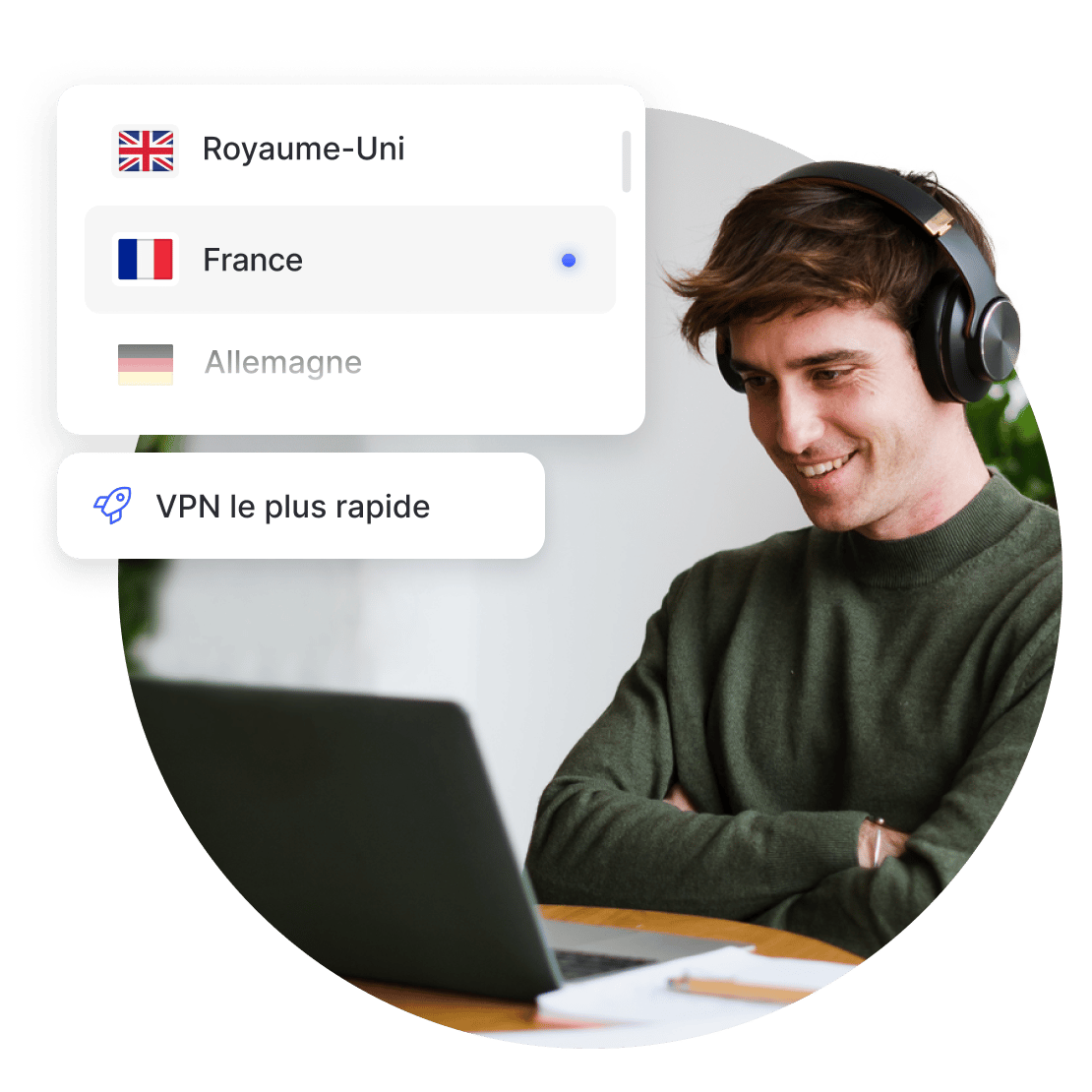 Navigation avec une connexion VPN en utilisant les serveurs rapides de NordVPN