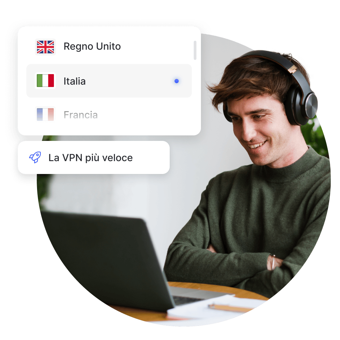 Navigazione con una connessione VPN utilizzando i server veloci di NordVPN